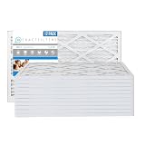 Exact Filters 12-1/4x16-7/8x1 Air Filter MERV 8 (12-Pack), Pleated HVAC AC Furnace Air Filters Replacement