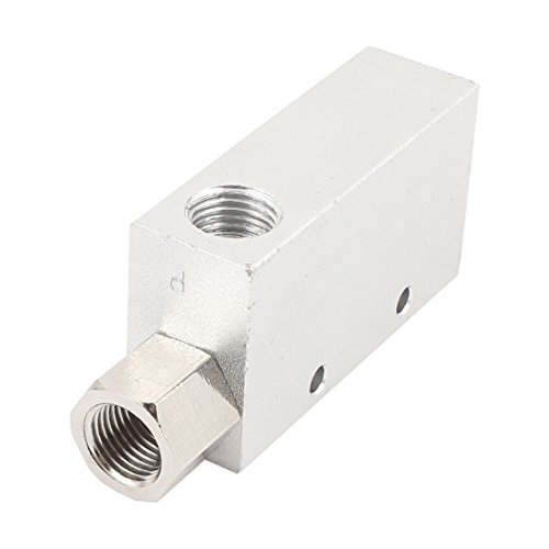 Sourcingmap CV-15HS 1/4 BSP Female Thread Dia Vacuum Ejector Pneumatic Fitting, Silver