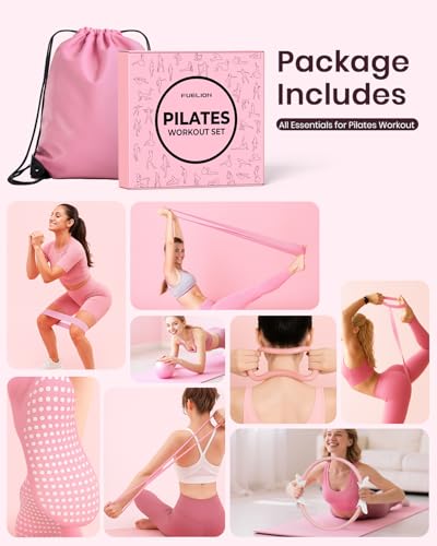 Pilates Set Accessories Layout