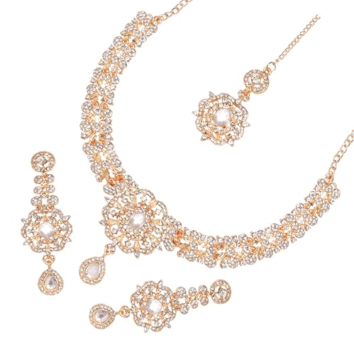 Touchstone Gold Tone Necklace Set
