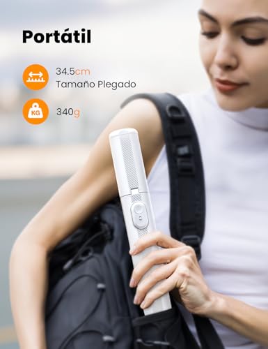 Miniatura 5 de ANXRE 180cm Trípode para Movil con Control Remoto,NT79 Palo Selfie Monopies | Extensible, Alto y Portátil para Viajes/Grabación de Vídeo/Filmación, Compatible con iPhone/Samsung/GoPro/Cámara