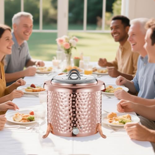 Marmite à bouillon avec bouilloire portable électrique rose - 8
