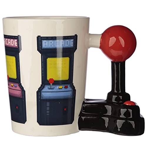 Puckator Caneca com alça em forma de Joystick com Arcade - Game Over