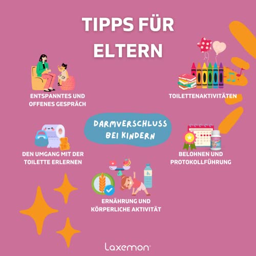 Laxemon Gummibärchen für sanfte Darmsanierung bei Kindern und Erwachsenen
