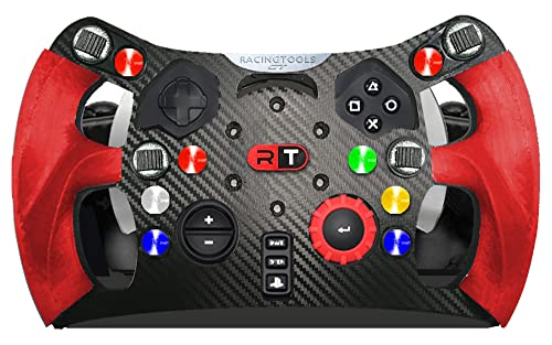 RacingTools Lenkradkranz GT für Logitech G29/G923 – Simracing Lenkrad-Ersatz, Starre Monoblock-Bauweise