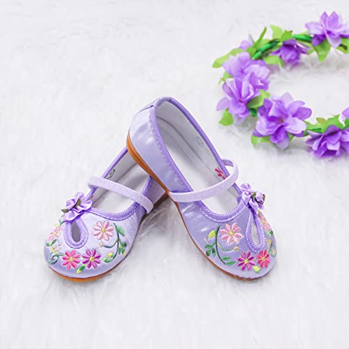 Vorlits Encanto Mirabel Shoes For Toddler Girls Isabela Madriga Halloween Cosplay Costume Dress Up Mary Jane Ballerina Flats Shoes #TOP3