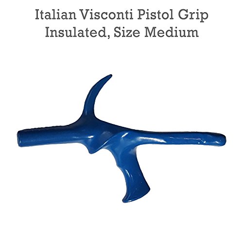 Basic Electric Foil Complete Weapon w/Italian Visconti Pistol Grip Insulated (Blade Size: #0 | Grip Size: Medium, Right) - Thumbnail 4