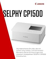 Canon SELPHY CP1500 Mini Fotodrucker, 100-Jahr-Haltbarkeit, Handy – Ansicht 2