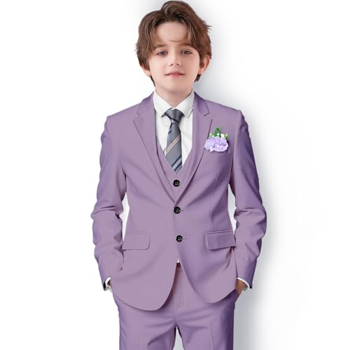 Boys Suit Formal Suits for Boy Slim Fit Kids Suit for Teen Boy Toddler Dress Boys Wedding Communion