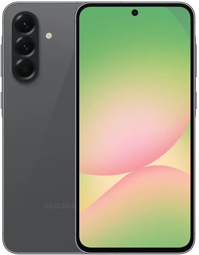 SAMSUNG Galaxy A56 5G Ai (for Tmobile Mint Tello & Global) (256GB + 12GB) Version Latina Unlocked SM-A566E/DS 6.6" 120Hz 50MP Triple (Awesome Graphite SM-A566EZADTPA)