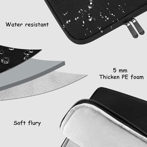 AIPIE Funda Portátil 17 17,3 Pulgadas Netbooks Caso 43,2 x 28,5 CM Anti-rasguños Antigolpes per Laptop Compatible Acer, ASUS, DELL, HP, Lenovo, MSI Ordenadores Maletín de Bolsa - imagen 6