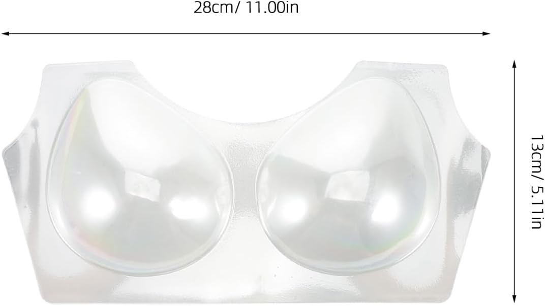 ULTECHNOVO 20 pcs Bra Packing Shaper Inserts Pvc Bra Shape Keeper Plates for Lingerie Packaging Retail Display Shipping Protection Swimsuit and Bikini Support