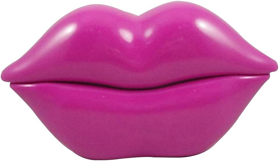 Mouth's Lips Shape Telephone Personalized Fashion for Creative Landline Home Decoration Girls Novelty Rose Red Pin