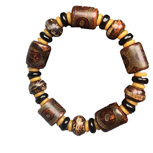 Agate dzi naturelle : chassez le stress avec cette pierre d'ancrage authentique