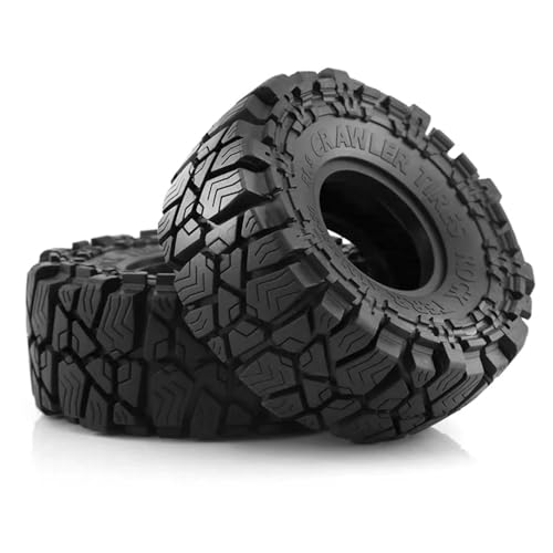 Pneu de voiture 1.9 en caoutchouc SCX10 Pro TRX4 roues 1/10 RC