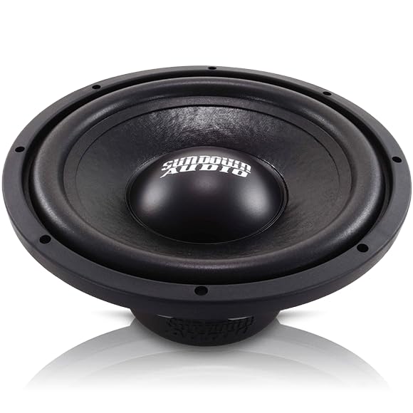 Sundown Audio LCS v.2 12' Competition Grade Car Subwoofer - 500W RMS / 1000W Peak, Dual 4-ohm Voice Coils, Deep Bass for Ported Enclosures - LCS12v2