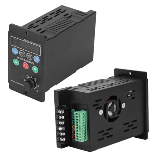 Inversor de Frequência Variável 3PH 400W Mini Conversor para Motores Ventiladores Bombas de água Com