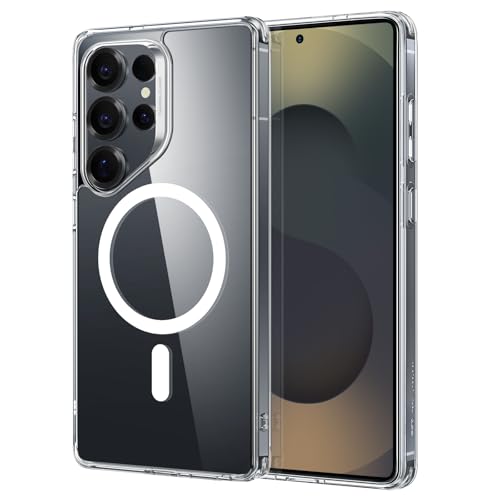 ESR for S25 Ultra Case Compatible with MagSafe Military-Grade Protection Shockproof Magnetic Case for Samsung Galaxy S25 Ultra Classic Hybrid Series Clear