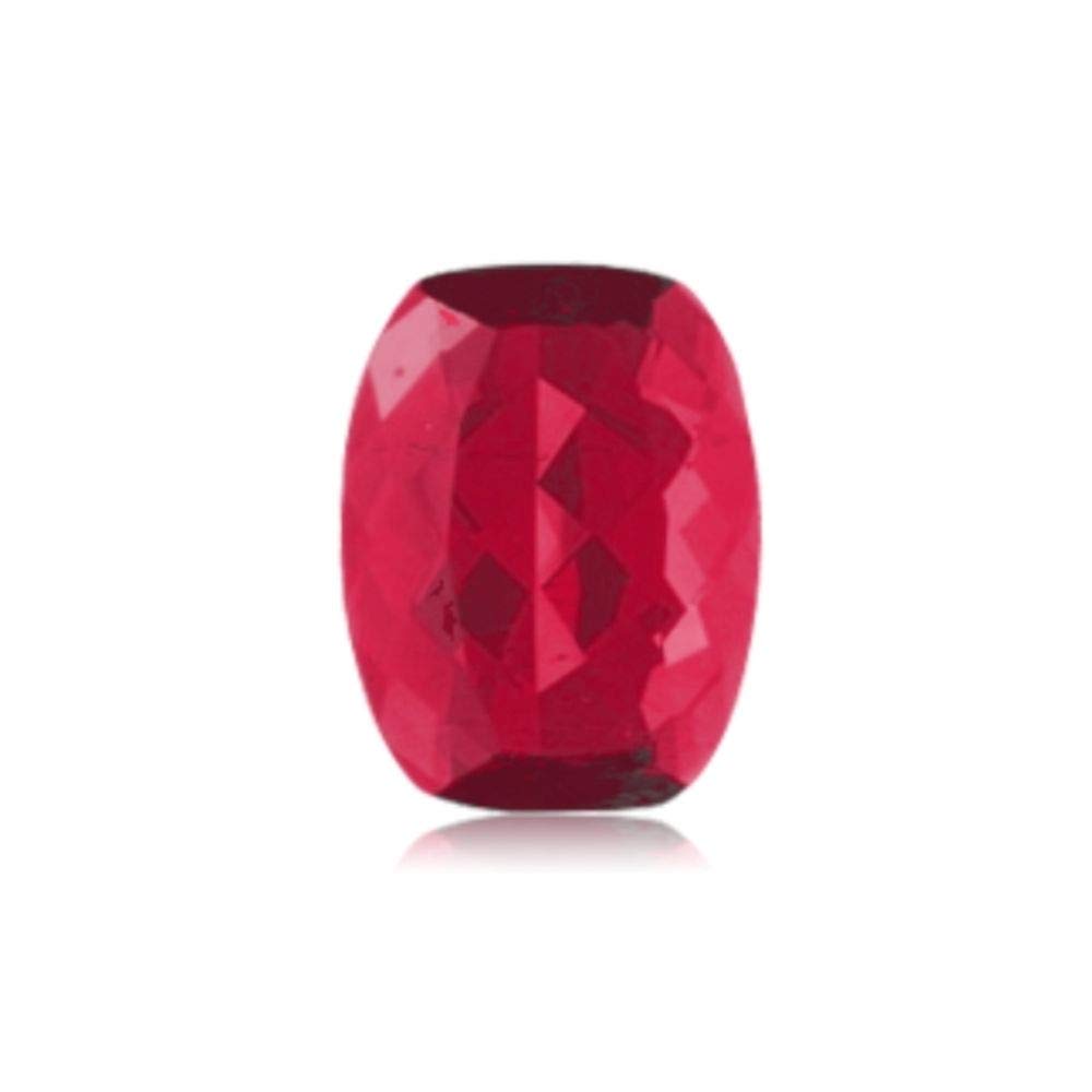 Synthetic Elongated Cushion Cut Swiss Rough Corundum Ruby From 6x4MM-12x10MM