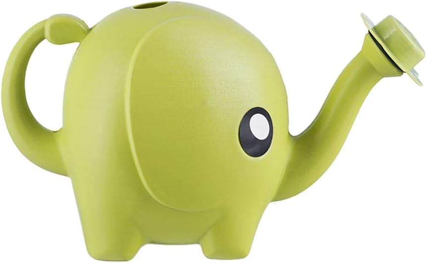じょうろ ピッチャー プラスチック製の長い注ぎ口のやかん かわいい象の形 屋内屋外
