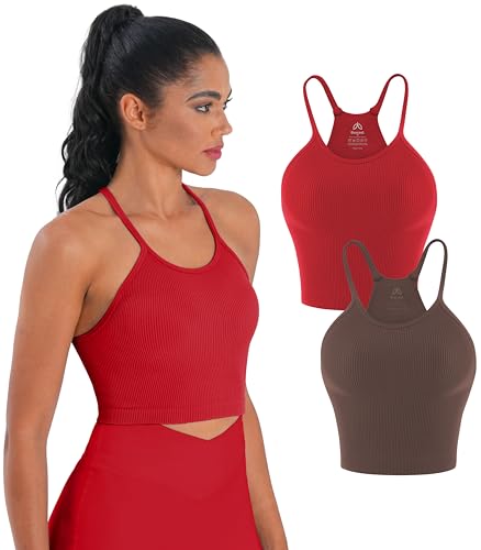 Sunzel ribbed tank top with racerback