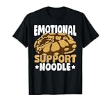 Snake Lover Emotional Support Noodle Burmese Python T-Shirt
