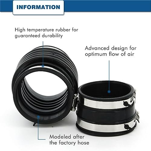 Air Intake Hose Compatible With Frontier 2005-2017, Pathfinder 2005-2012, Xterra 2005-2015 4.0 L- Intake Filter Tube Replaces # 696-009 16576Ea200 - Air Intake Duct Tube Boot #TOP4