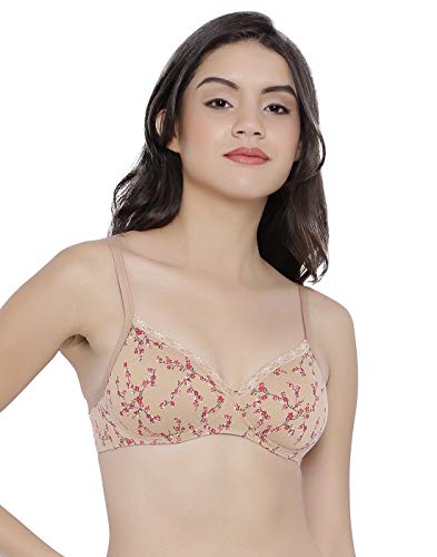Image of Amante Cotton Padded Wirefree Full Coverage T-Shirt Bra