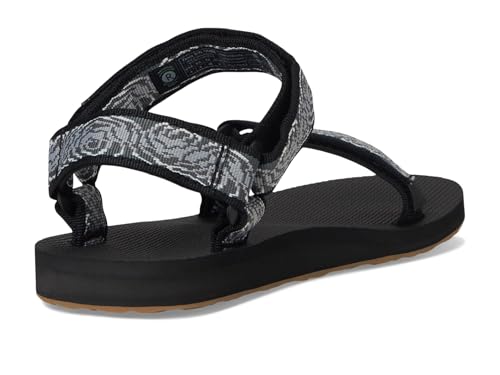 Image of Teva Men's Original Universal Sport Sandal, Archive Top Black /Grey, 7