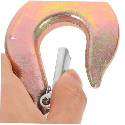 Gancho de carga PRETYZOOM inoxidable para cables de polea 2