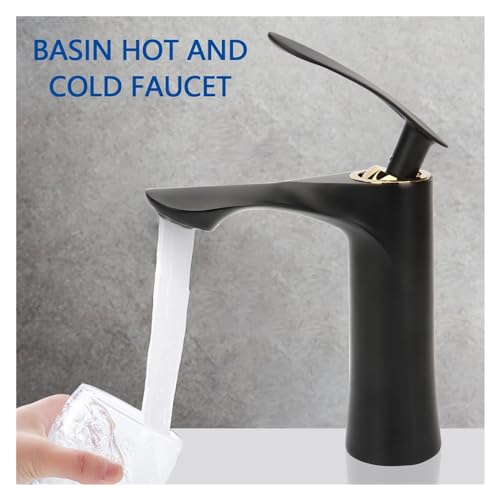 Robinet de lavabo de luxe argenté mitigeur eau chaude froide pour évier