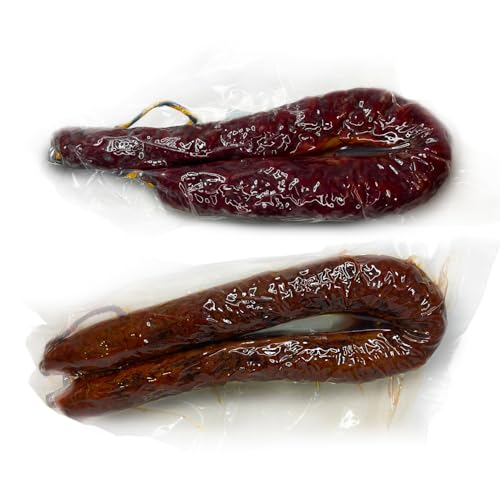 MARTIN CANSALÁ | Chorizo Extra Ibérico y Salchichón Extra Ibérico en Herradura | Elaboración Artesanal | 100% Natural y Sin Gluten | Sabor Tradicional de Extremadura | 2 Piezas de 400 g | Total 800 g
