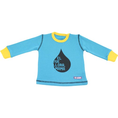 T-shirt manches longues Le qui pleure taille 74 parfait pour les journées de crèche
