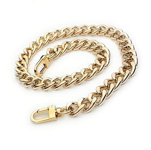 Chunky Purse Chain Replacement Shoulder Strap Bag Chain (16mm) - Gold 22