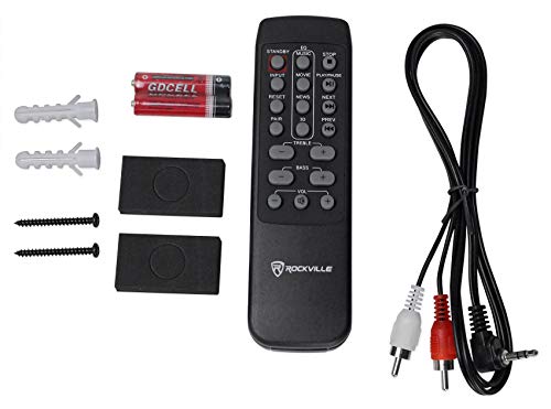 Rockville Rockbar 40" 400W Bluetooth Home Theater Soundbar System W/Wireless Sub #TOP7