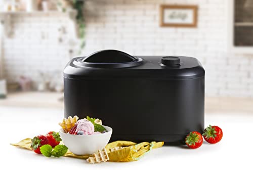 Primo PR405IM : sorbetière à compresseur 1 L, noire — miniature 4