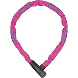 ABUS Kettenschloss Steel-O-Chain 5805K – Fahrradschloss aus Stahl – ABUS-Sicherheitslevel 5 – 75 cm – Pink