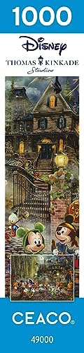 Ceaco 3183-7 Thomas Kinkade - Disney - Mickey And Minnie Halloween Fun - 1000 Piece Jigsaw Puzzle thumb #7