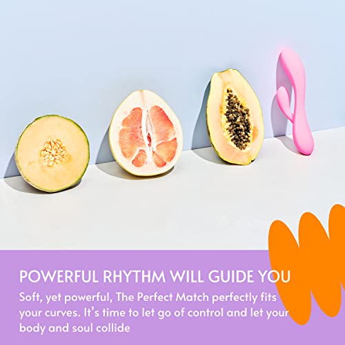 Sweet Vibes, The Perfect Match Pink Rabbit Vibrator, Sex Toy For Women, Couples & Adult, Waterproof Silicone Massager, Female Vibrator For G Spot & Clitoral Stimulator, Anal Sex Vibrator #TOP1