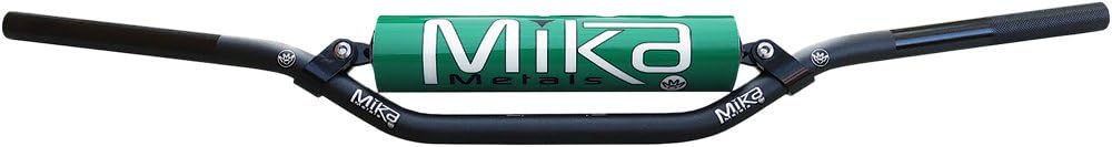 Mika Metals 205-9710G 7075 Pro Series Handlebar Green 7/8"