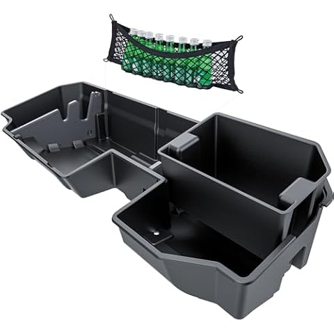WHALEMOTOR Underseat Storage for Silverado/Sierra Cover