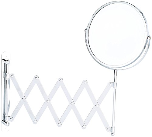 Kosmetikspiegel: Scheren Rasier- & Kosmetik-Wandspiegel, 2-fache Vergrößerung (Vergrösserungs-Spiegel)