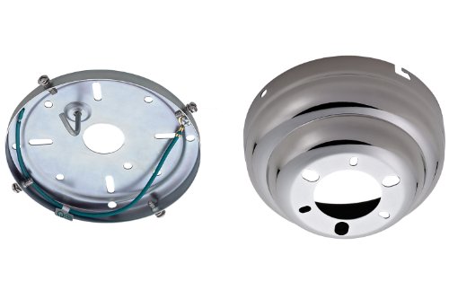 Monte Carlo MC90PN Traditional Flush Mount Canopy Collection in Polished Nickel Finish, See Image