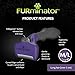FURminator Undercoat deShedding Tool for Medium/Large Long Hair Cats Over 4.5 kg
