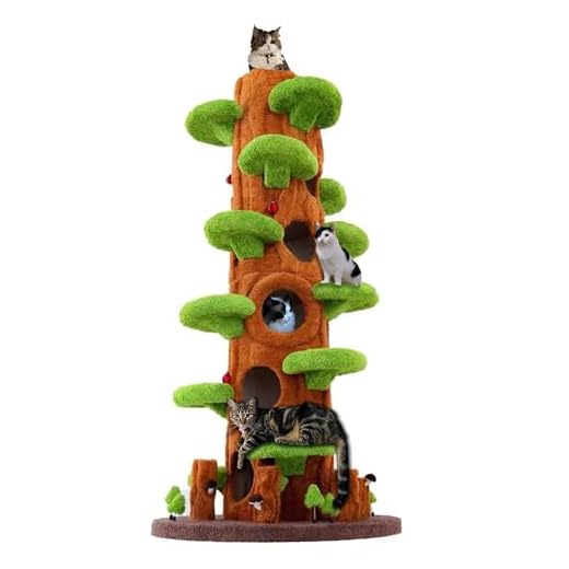 Sturdy 90-Inch Cat Tree for Playful Cats