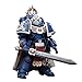JOYTOY Warhammer 40K 1/18 Action Figure Ultramarines Primaris Captain Collection Anime Model Christmas Birthday Gift