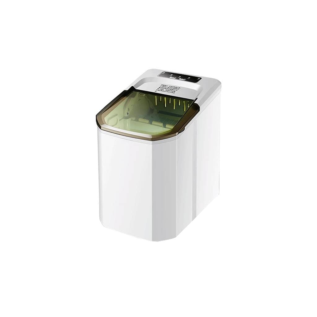 Hogar de 15 kg pequeño Fabricante de Hielo de 9 Cuadrados Mini Fabricante de Hielo automático de Hielo pequeño Estudiante de Dormitorio Mini Fabricante de Hielo Redondo automático