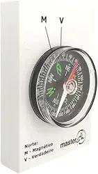 Bússola Com Indicação Do Norte Verdadeiro E Magnético Master Chi