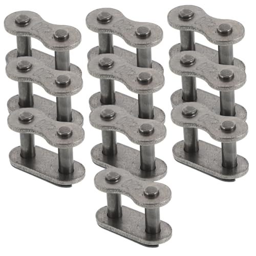 ULTECHNOVO 10pcs Motorcycle Chain Repair Link Set Chain Connector for Off-road Bikes