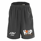 [アートワークスコウベ] バスケ ハーフパンツ ドライ 練習着 HOOP ユニセックス M ダークグレー